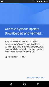 Android OTA update