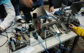 Robotiada 2017: detales rūšiuojantis robotas